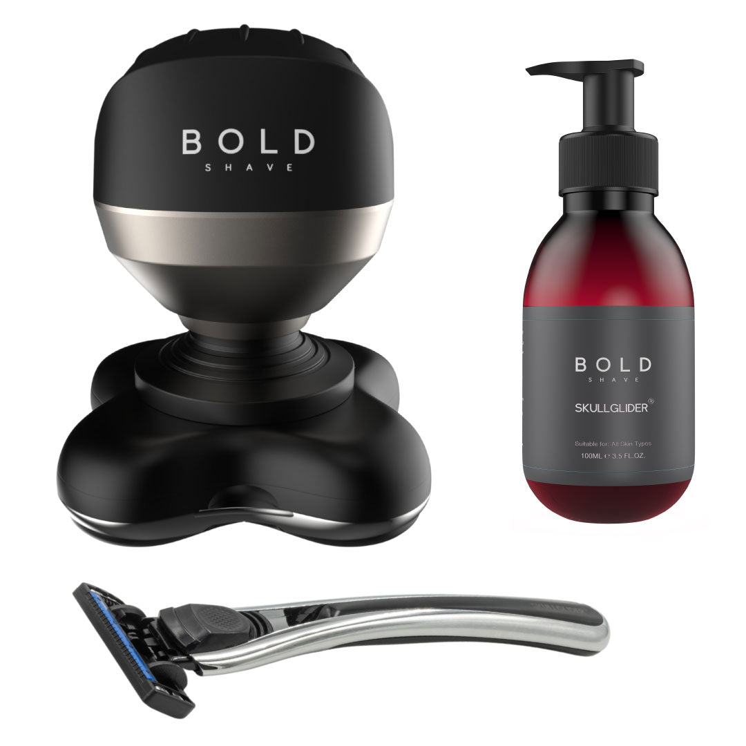 Bold Shave Pro 4.0 Head & Body Shaver + Cartridge Razor + 3in1 Shave Balm